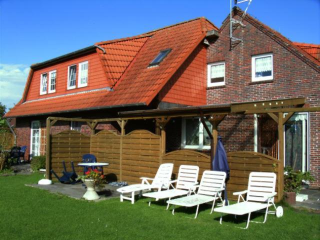 Ferienwohnung Pieper Werdum Exterior foto